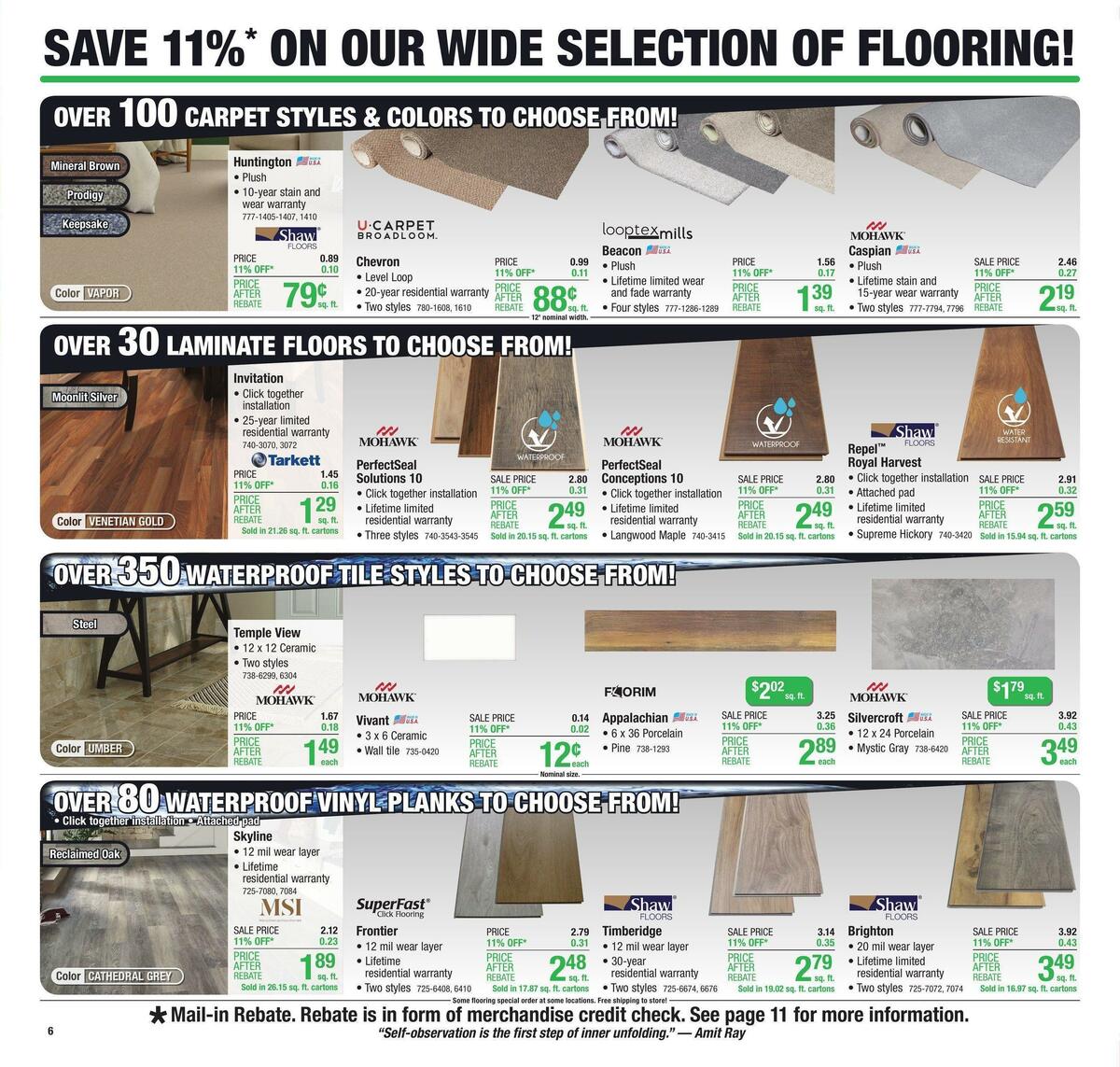 Menards Weekly Ad from February 21