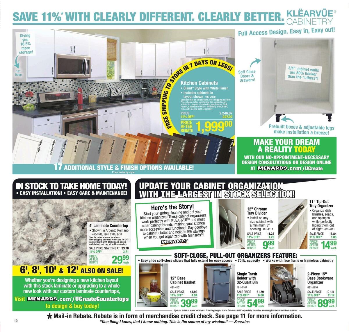 Menards Weekly Ad from March 2