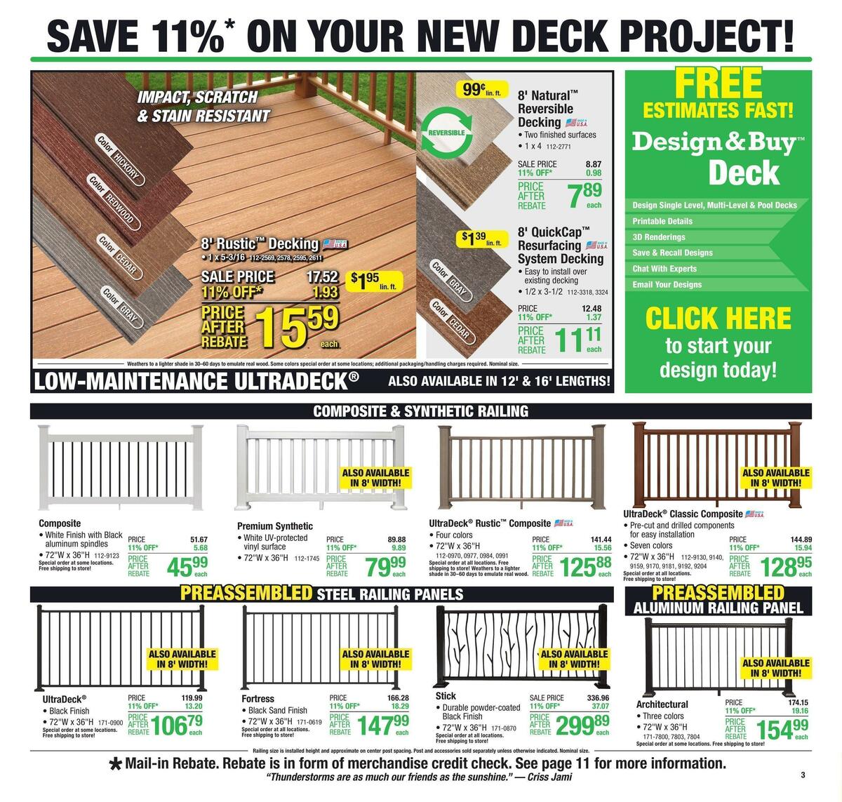 Menards Weekly Ad from March 2