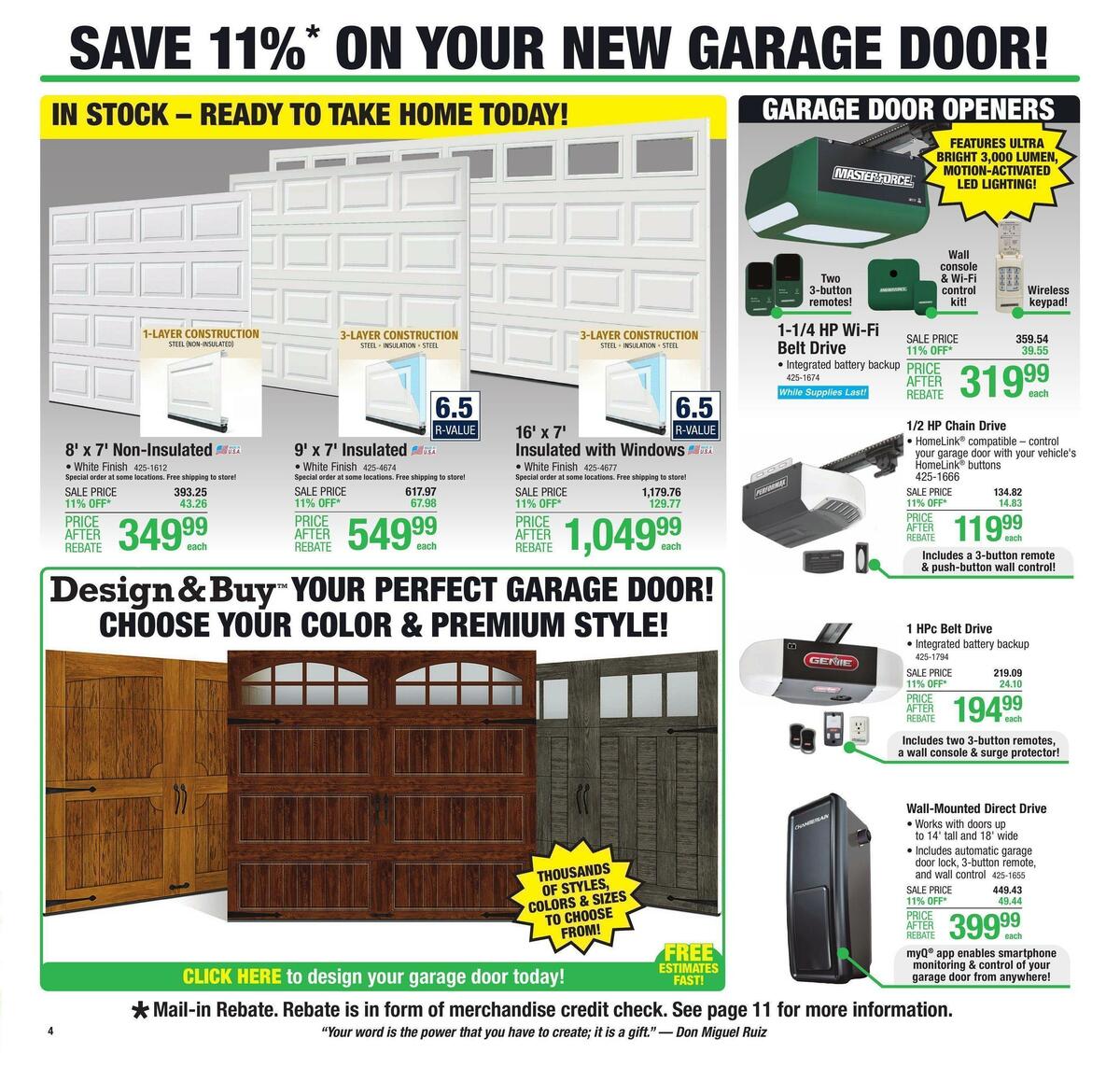 Menards Weekly Ad from March 2