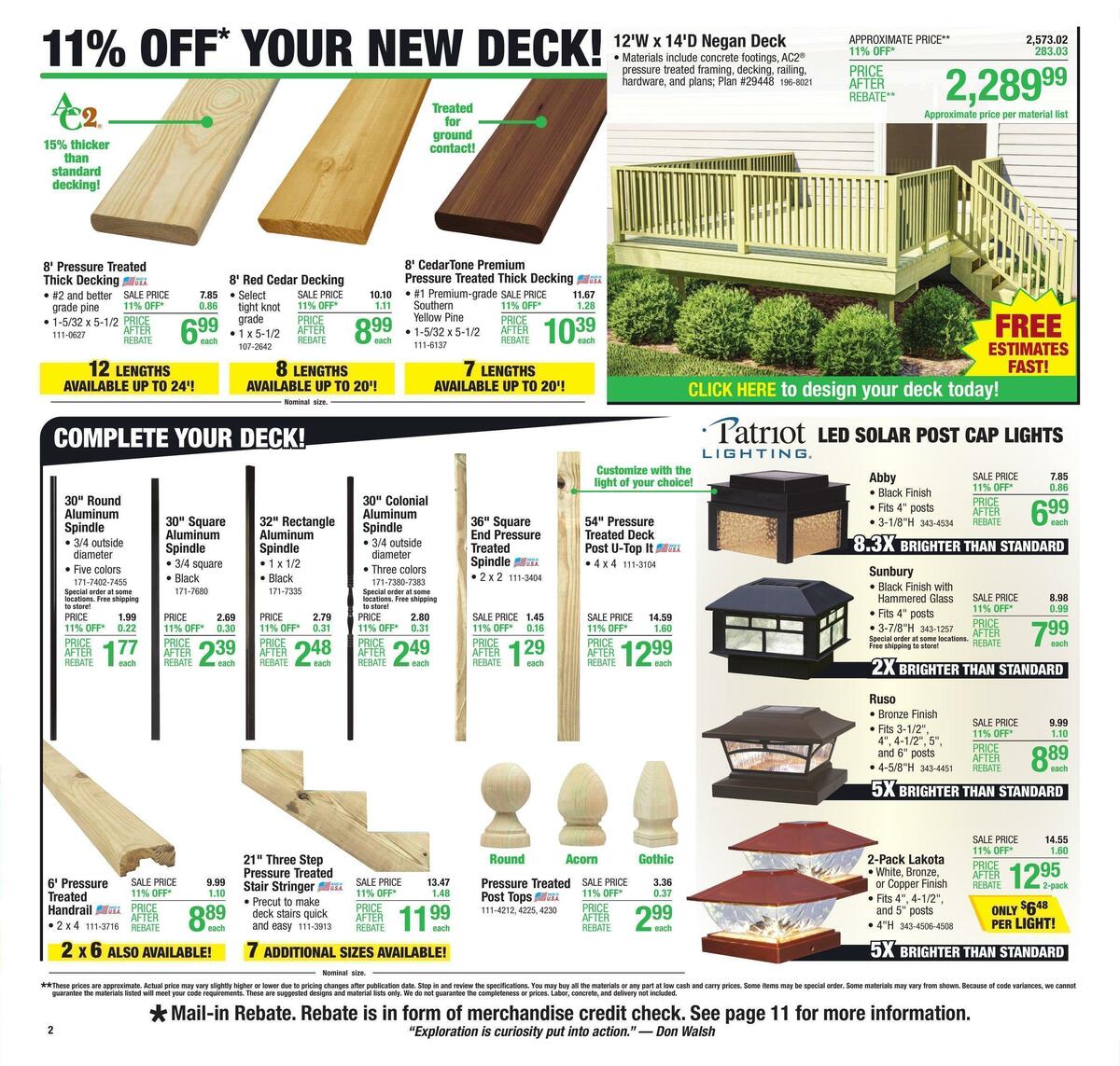 Menards Weekly Ad from March 9