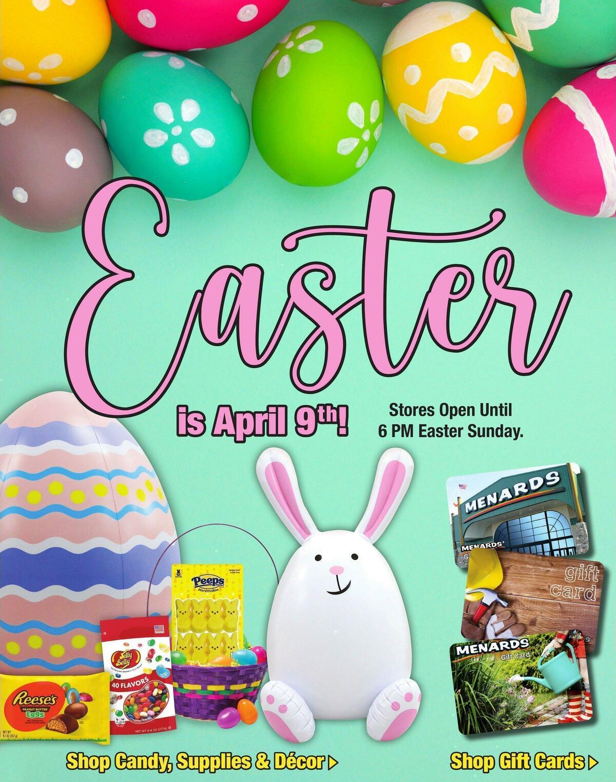 Menards Weekly Ad from March 22