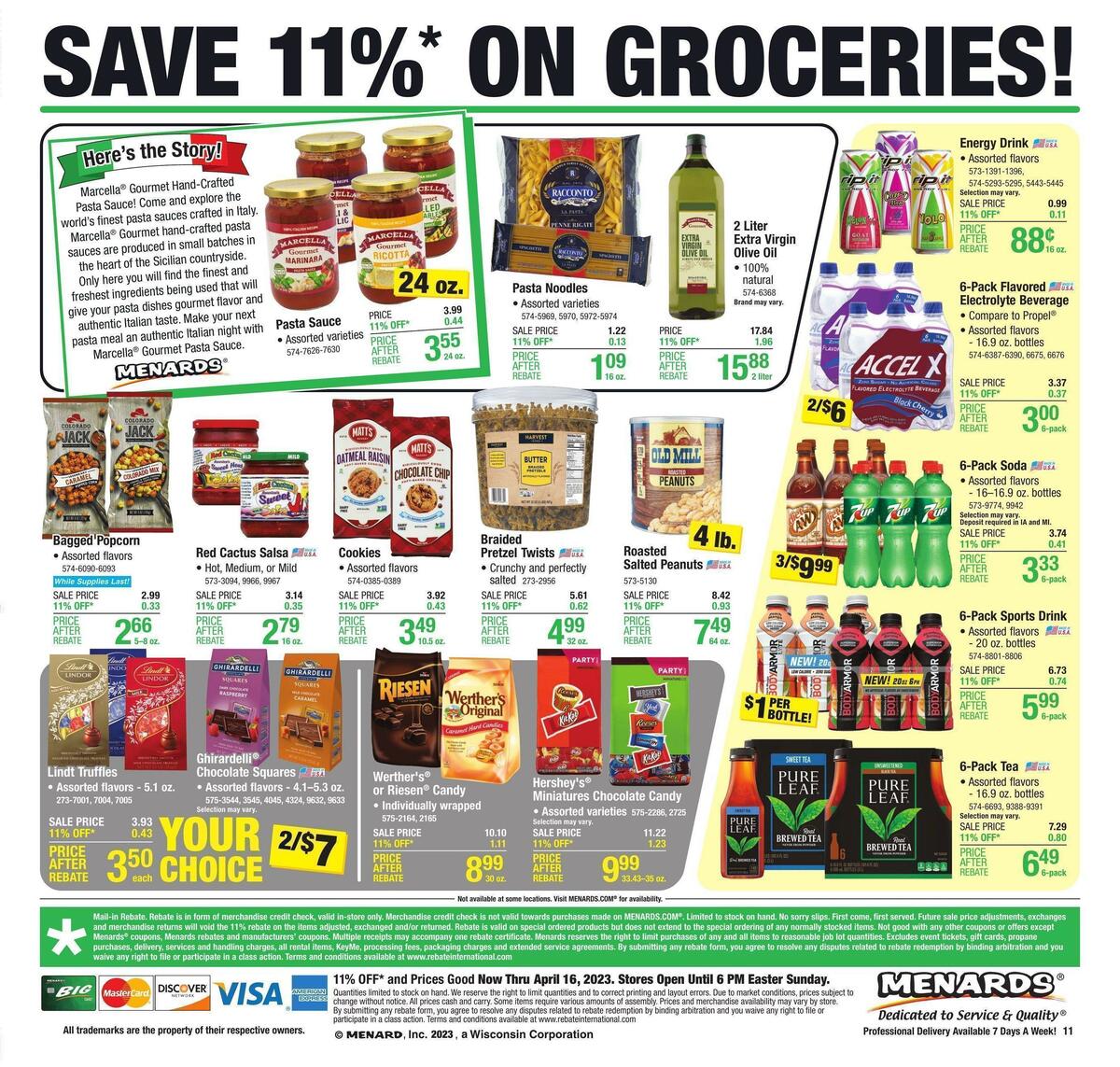 Menards Weekly Ad from April 5