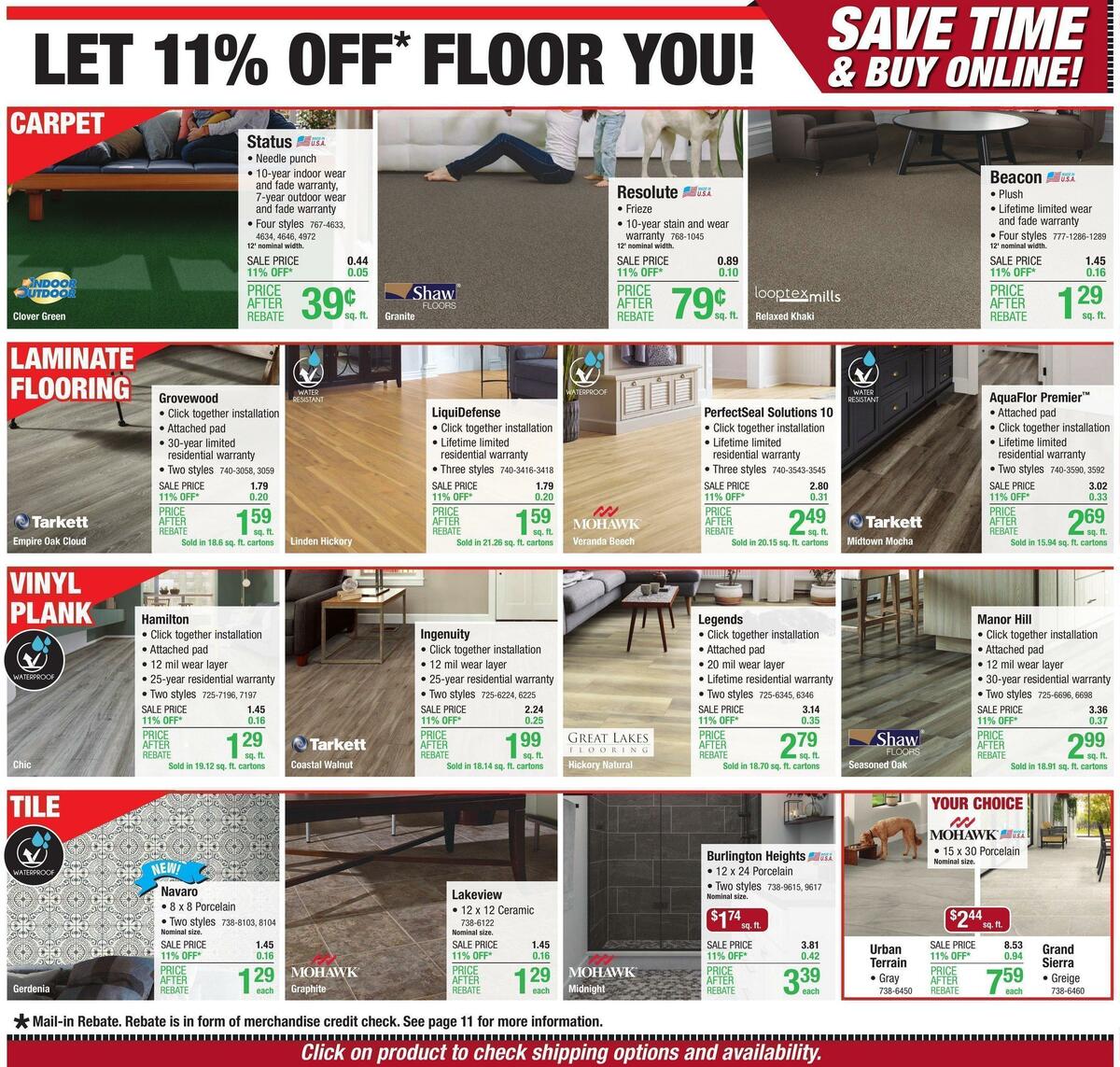 Menards Weekly Ad from April 5