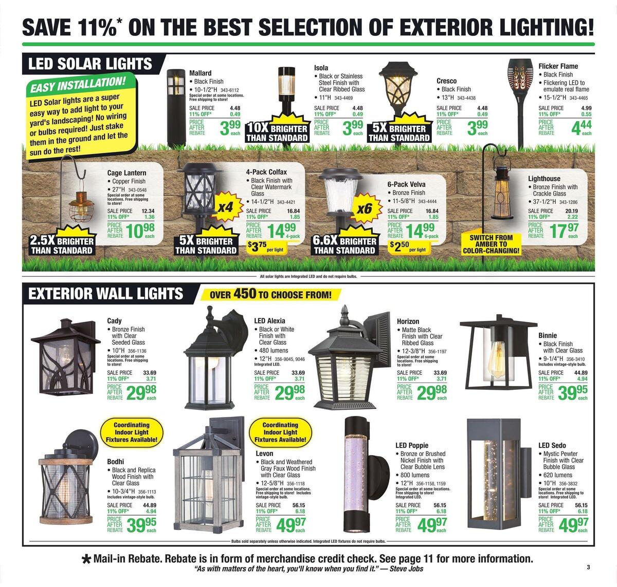 Menards Weekly Ad from April 5