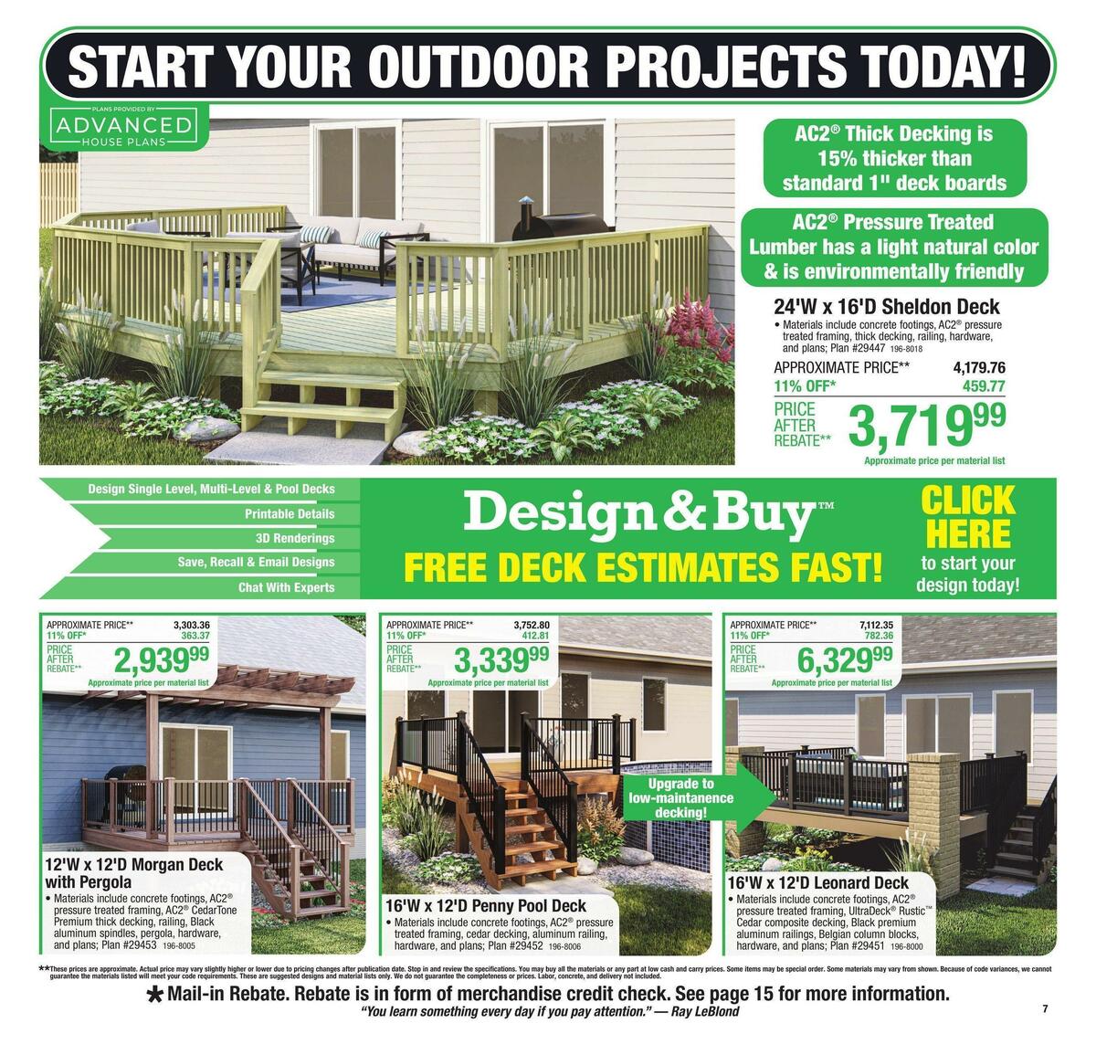 Menards Weekly Ad from April 13