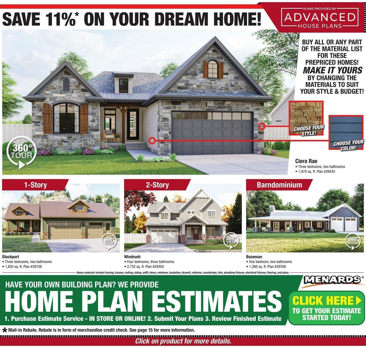 Menards Weekly Ad from April 13