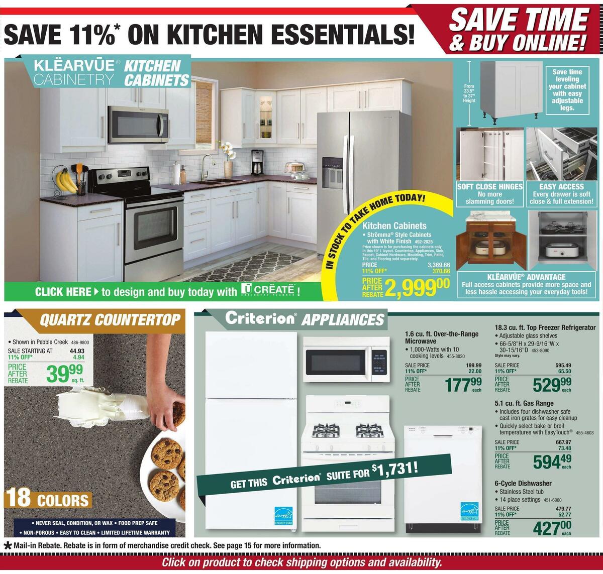 Menards Weekly Ad from April 13