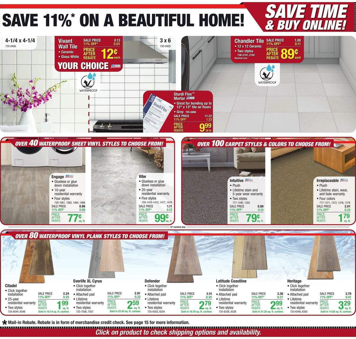 Menards Weekly Ad from April 13