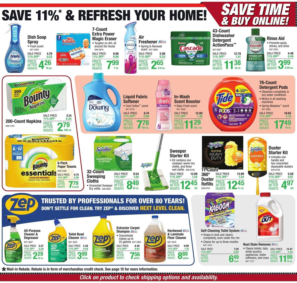 Menards Weekly Ad from April 13