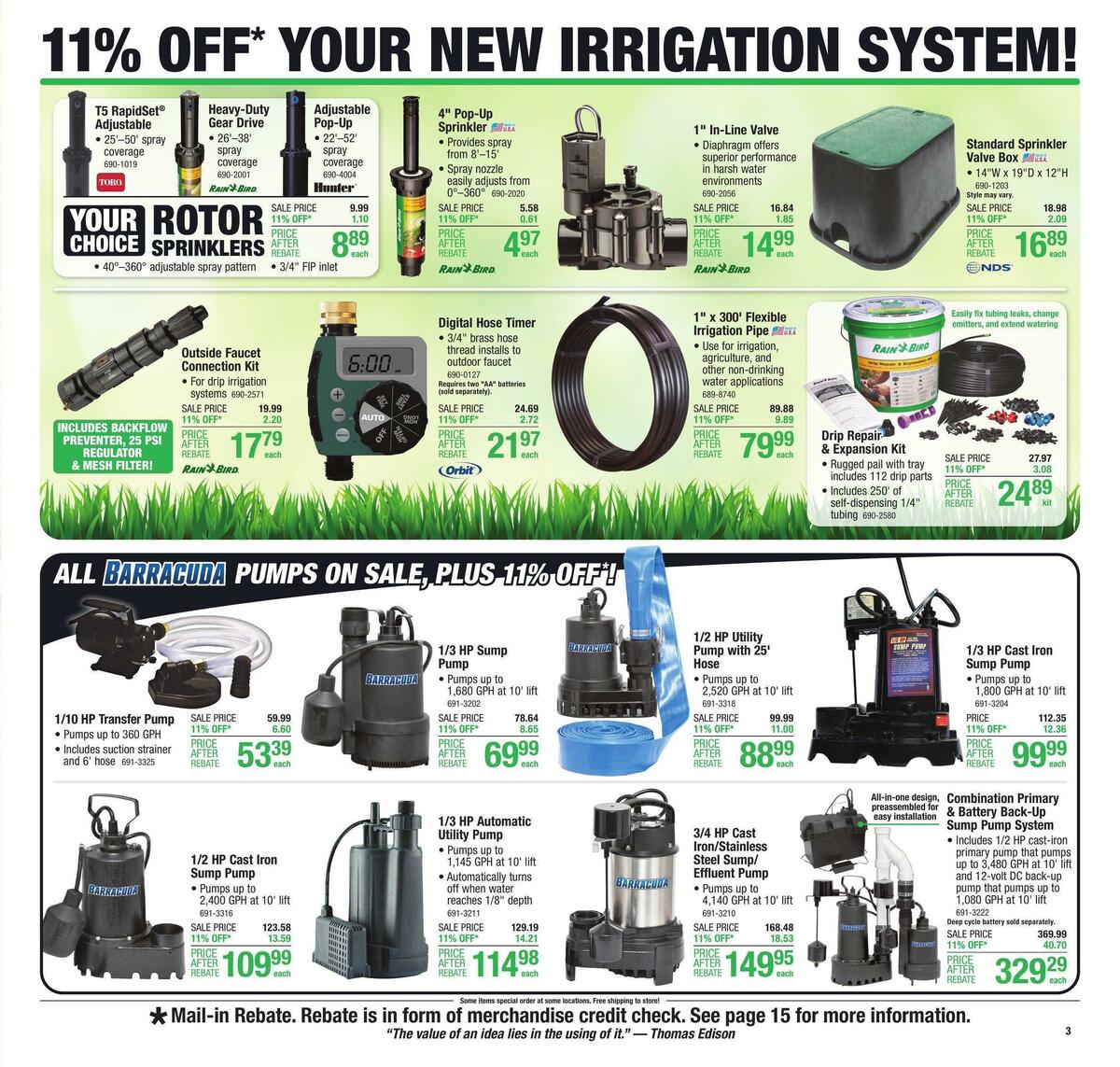 Menards Weekly Ad from April 13