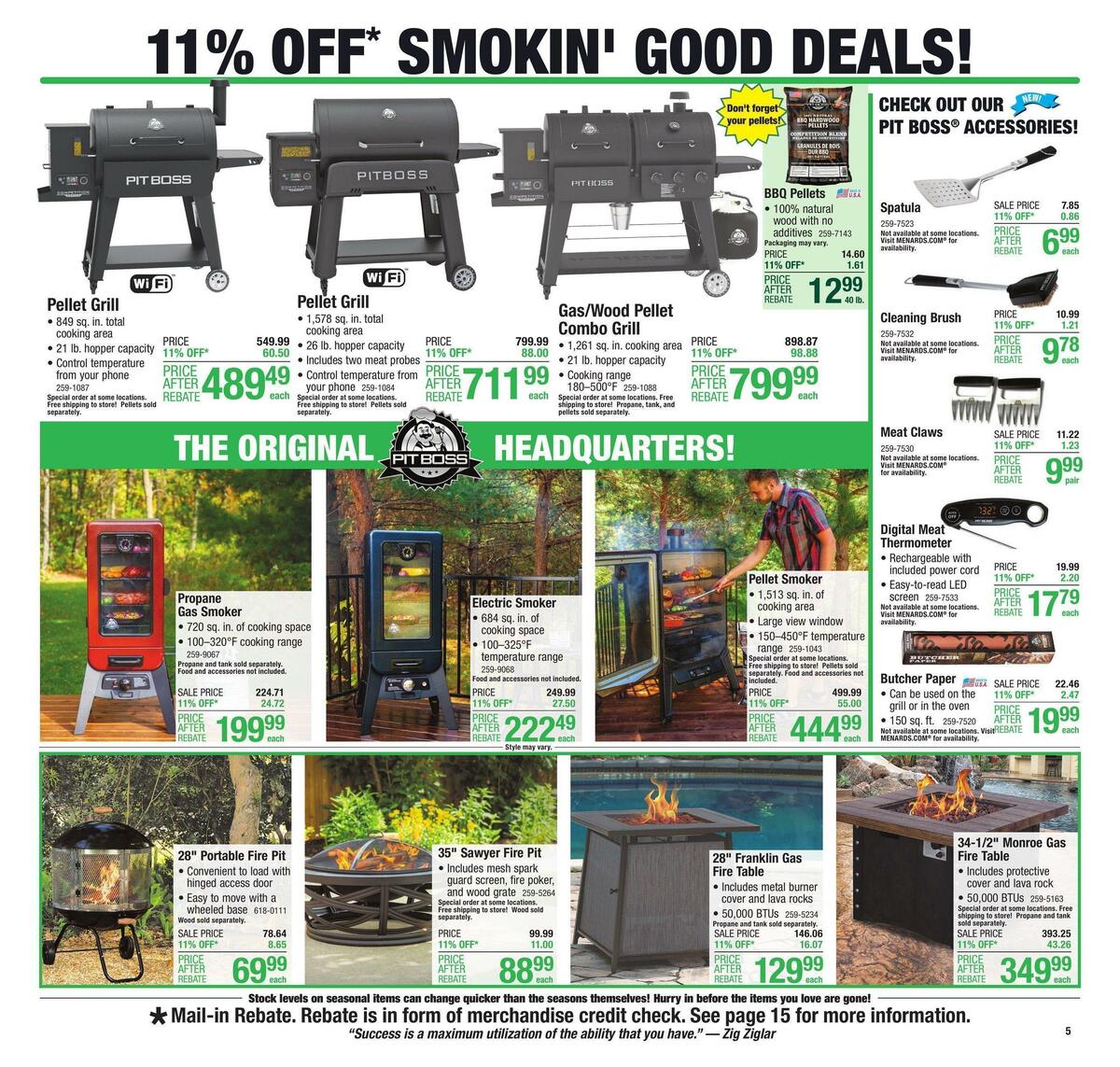 Menards Weekly Ad from April 13