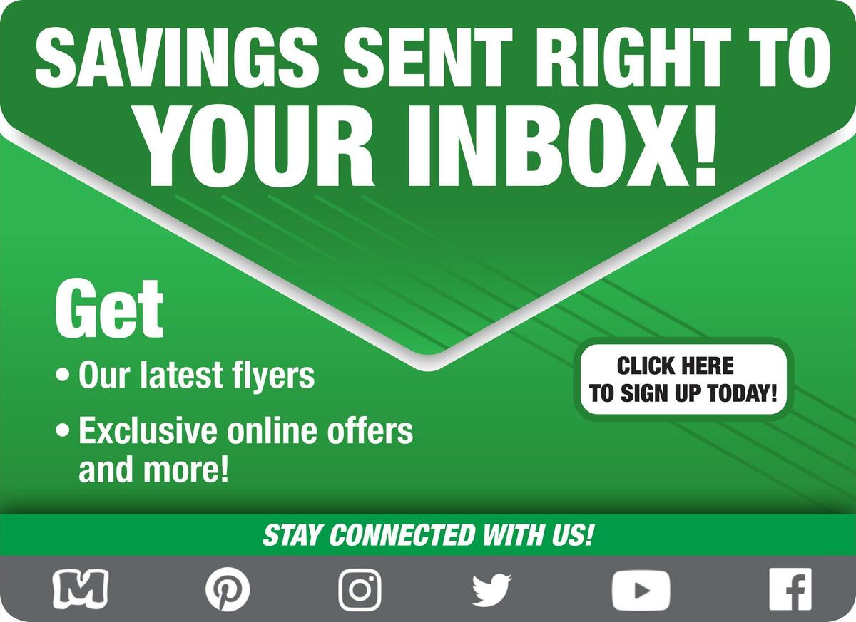 Menards Weekly Ad from April 19