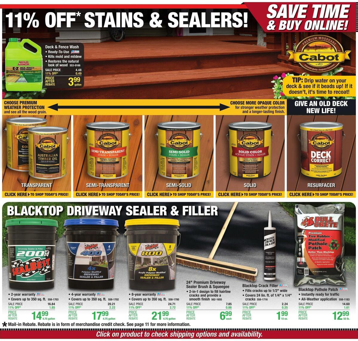 Menards Weekly Ad from April 26