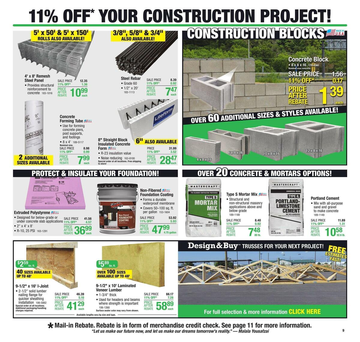 Menards Weekly Ad from April 26