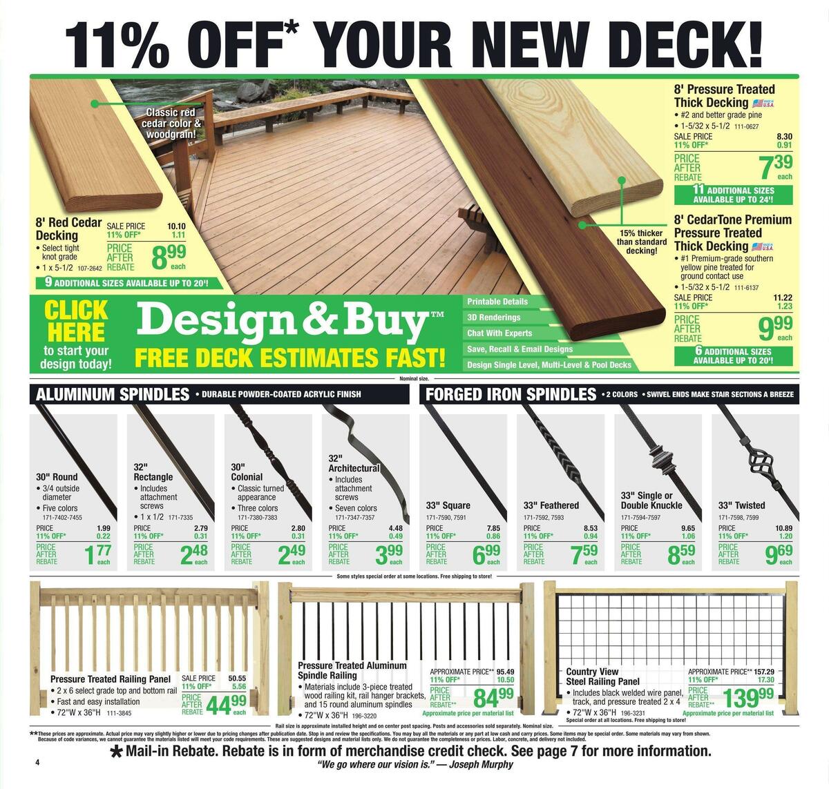 Menards Weekly Ad from May 4