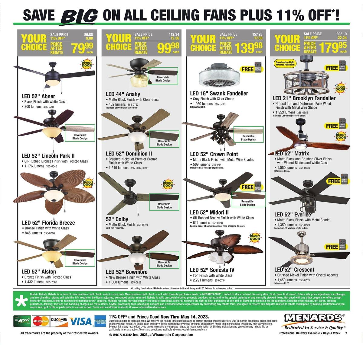 Menards Weekly Ad from May 4
