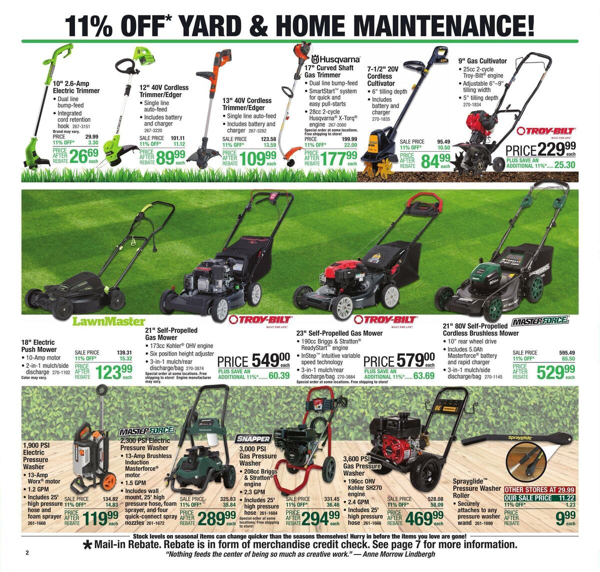 Menards Weekly Ad from May 4