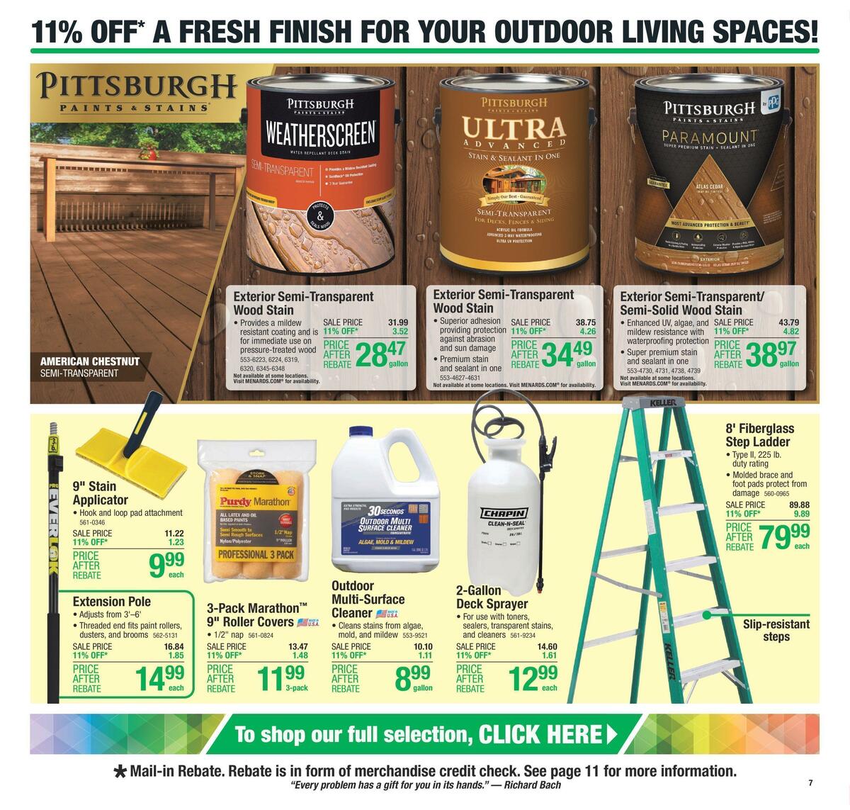Menards Weekly Ad from May 18