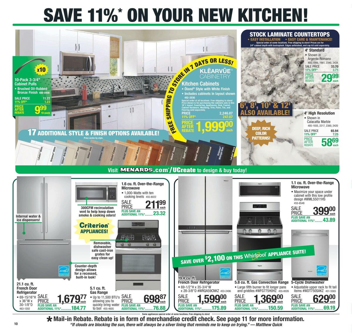 Menards Weekly Ad from May 18