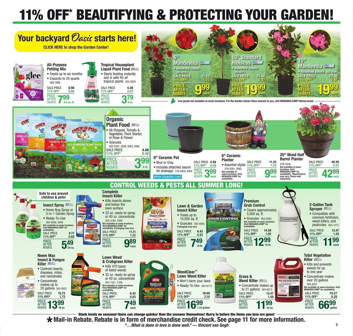 Menards Weekly Ad from May 25