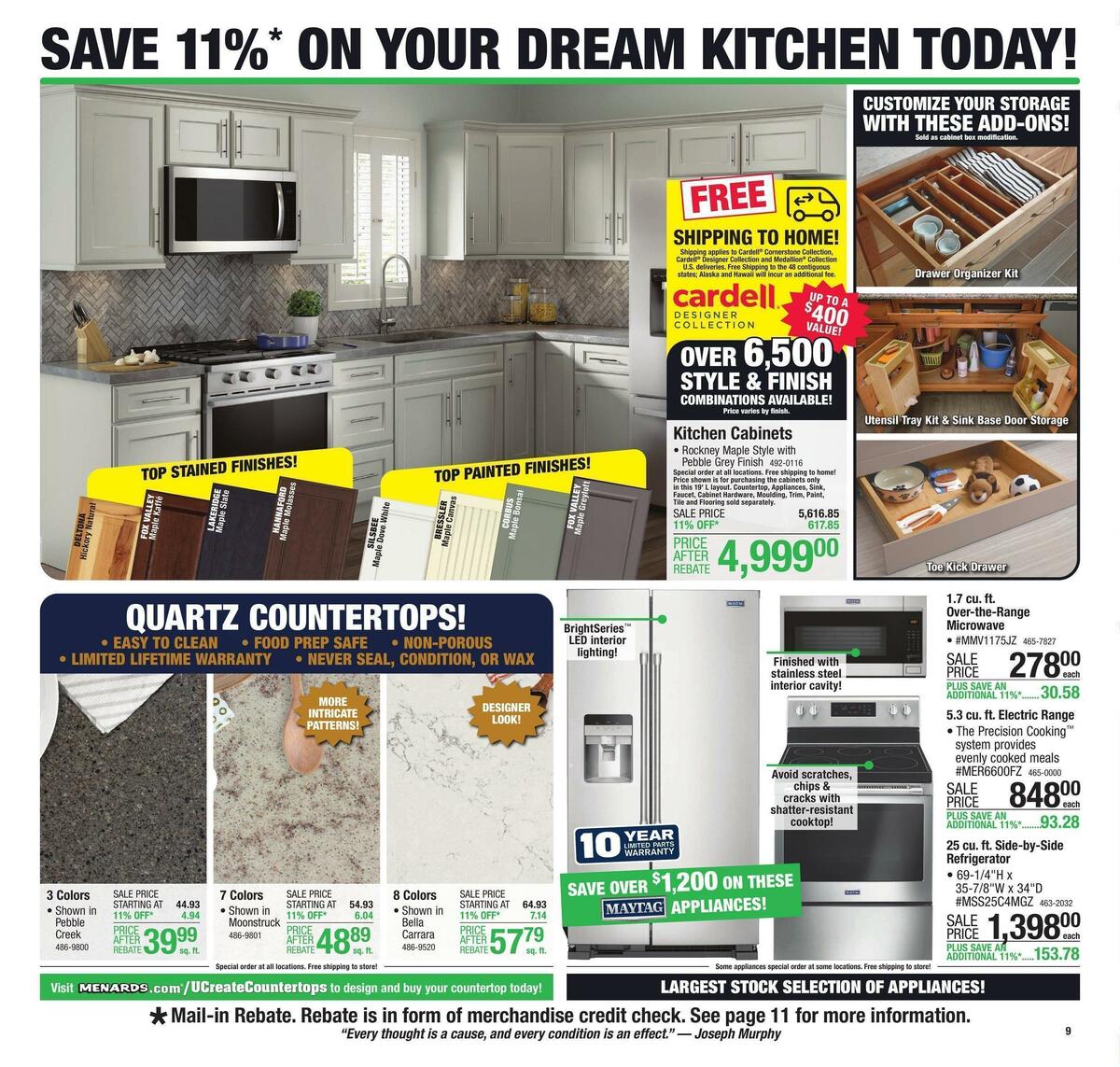Menards Weekly Ad from May 31