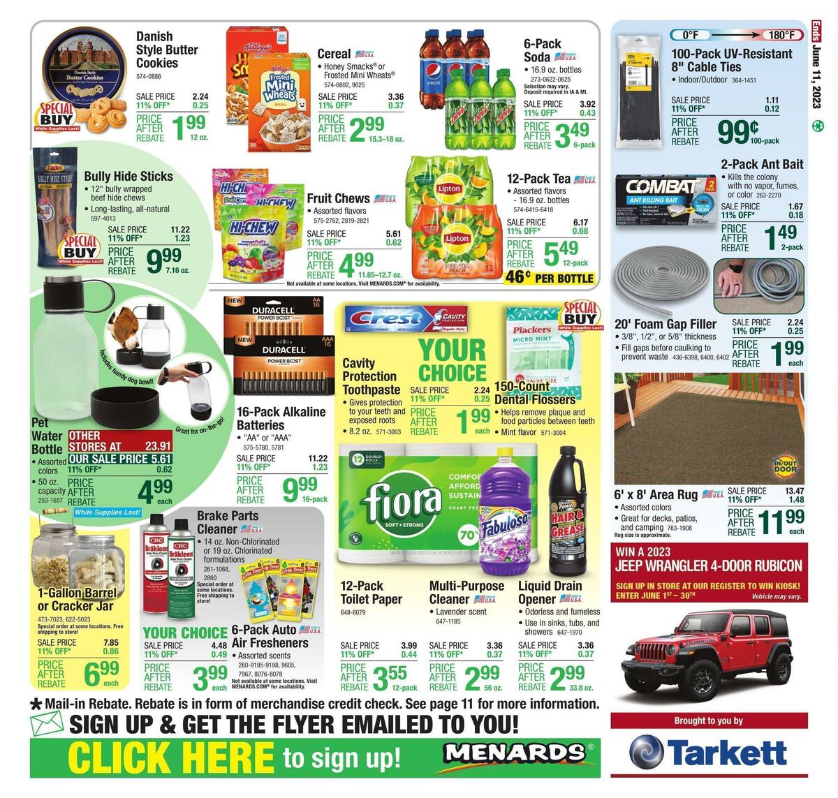 Menards Weekly Ad from May 31