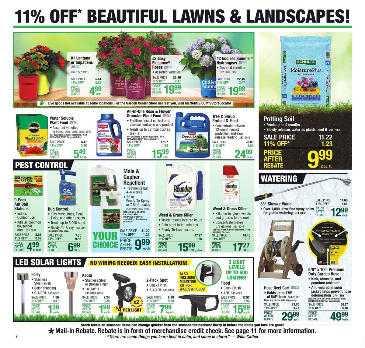 Menards Weekly Ad from May 31