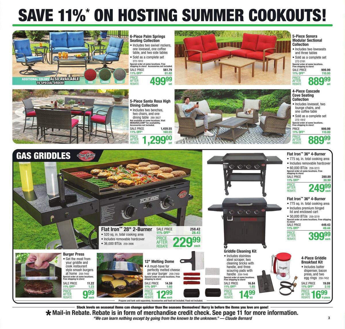 Menards Weekly Ad from May 31