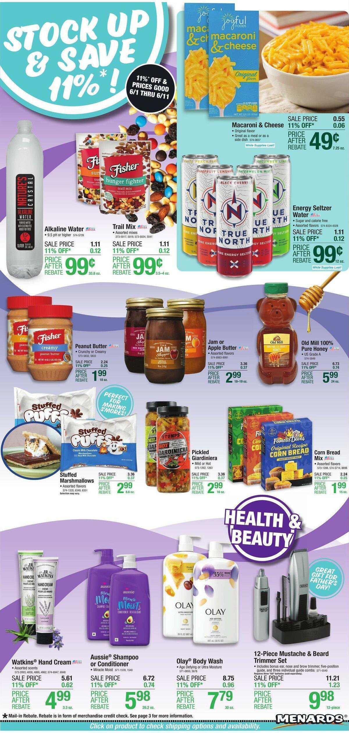 Menards Home Essentials Weekly Ad from June 1