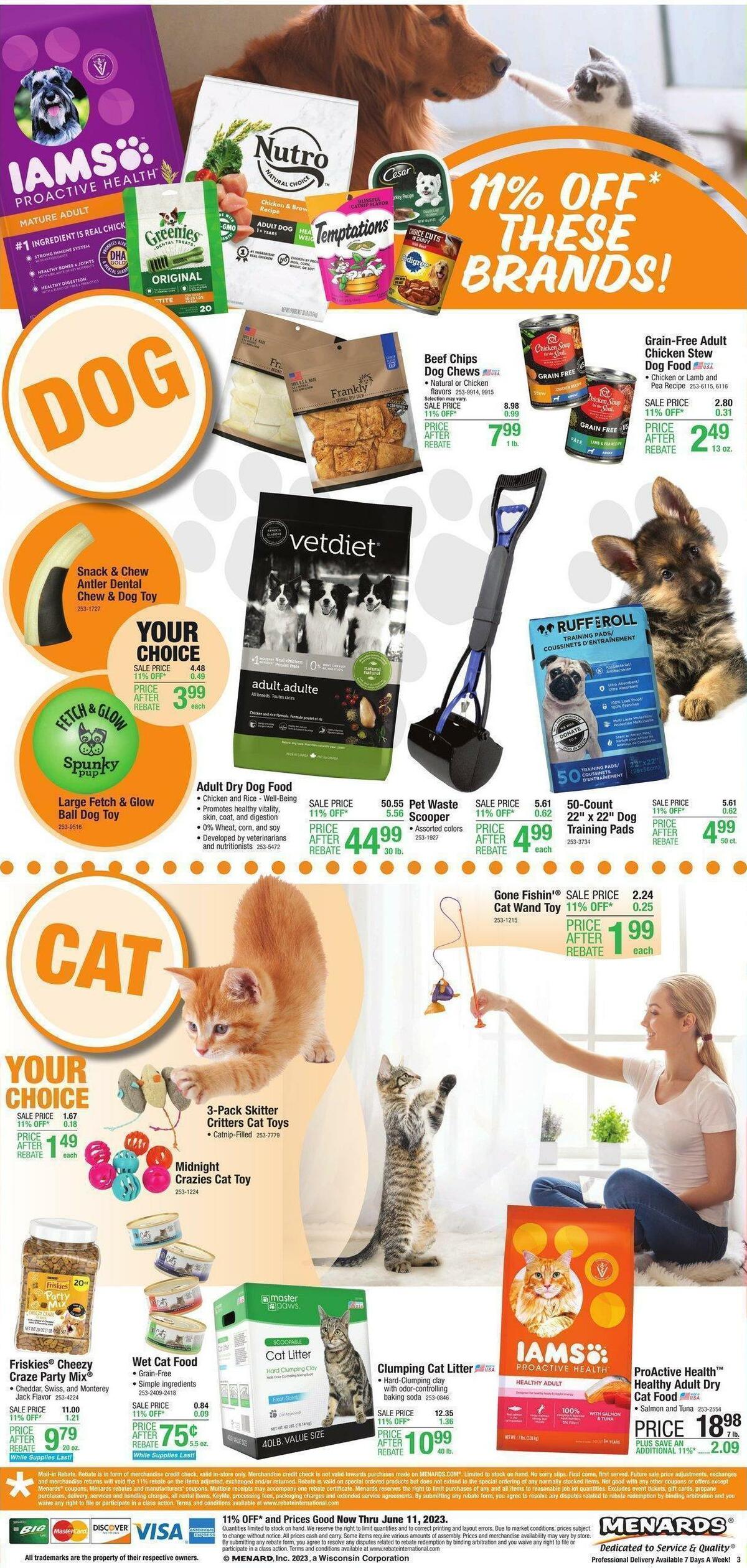 Menards Home Essentials Weekly Ad from June 1