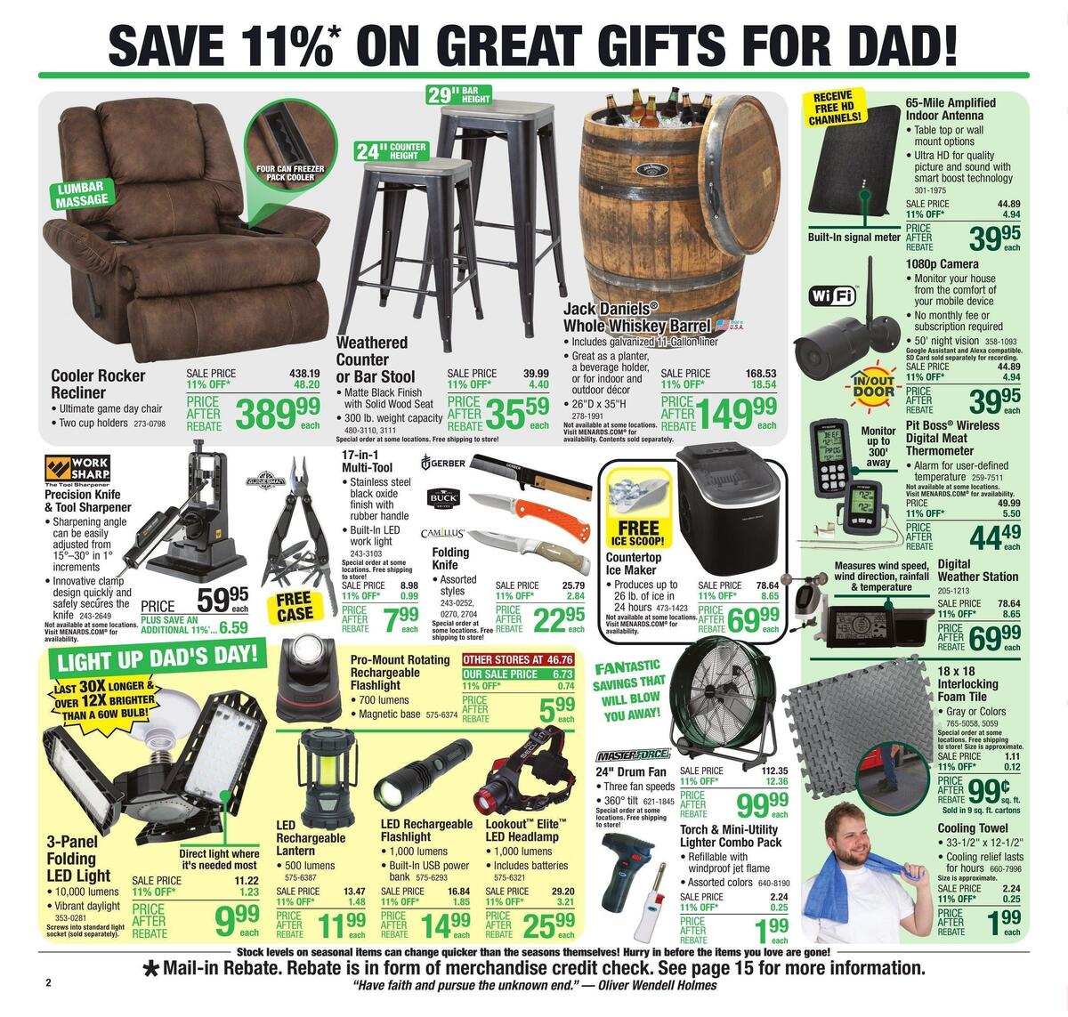 Menards Weekly Ad from June 8