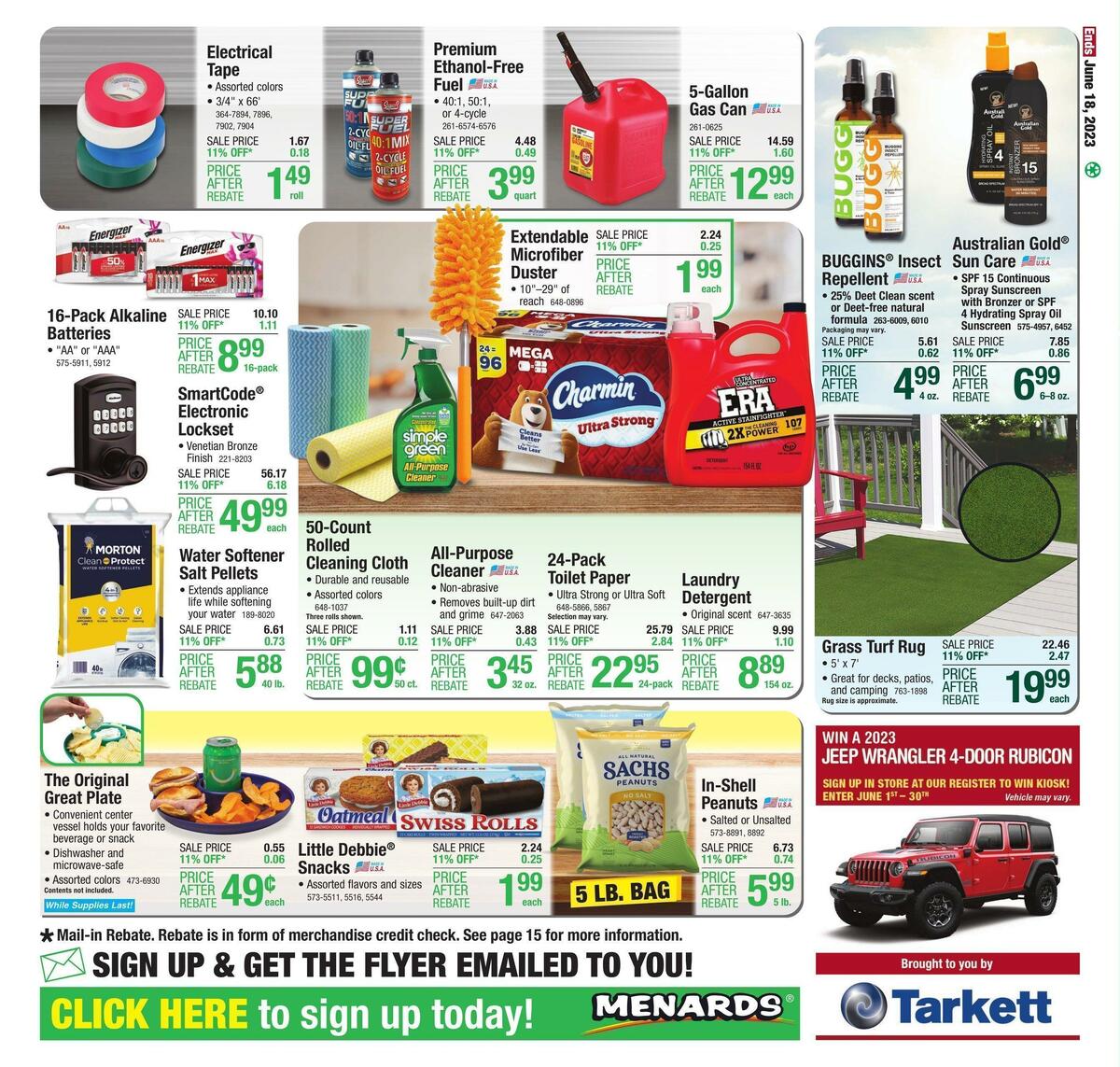 Menards Weekly Ad from June 8