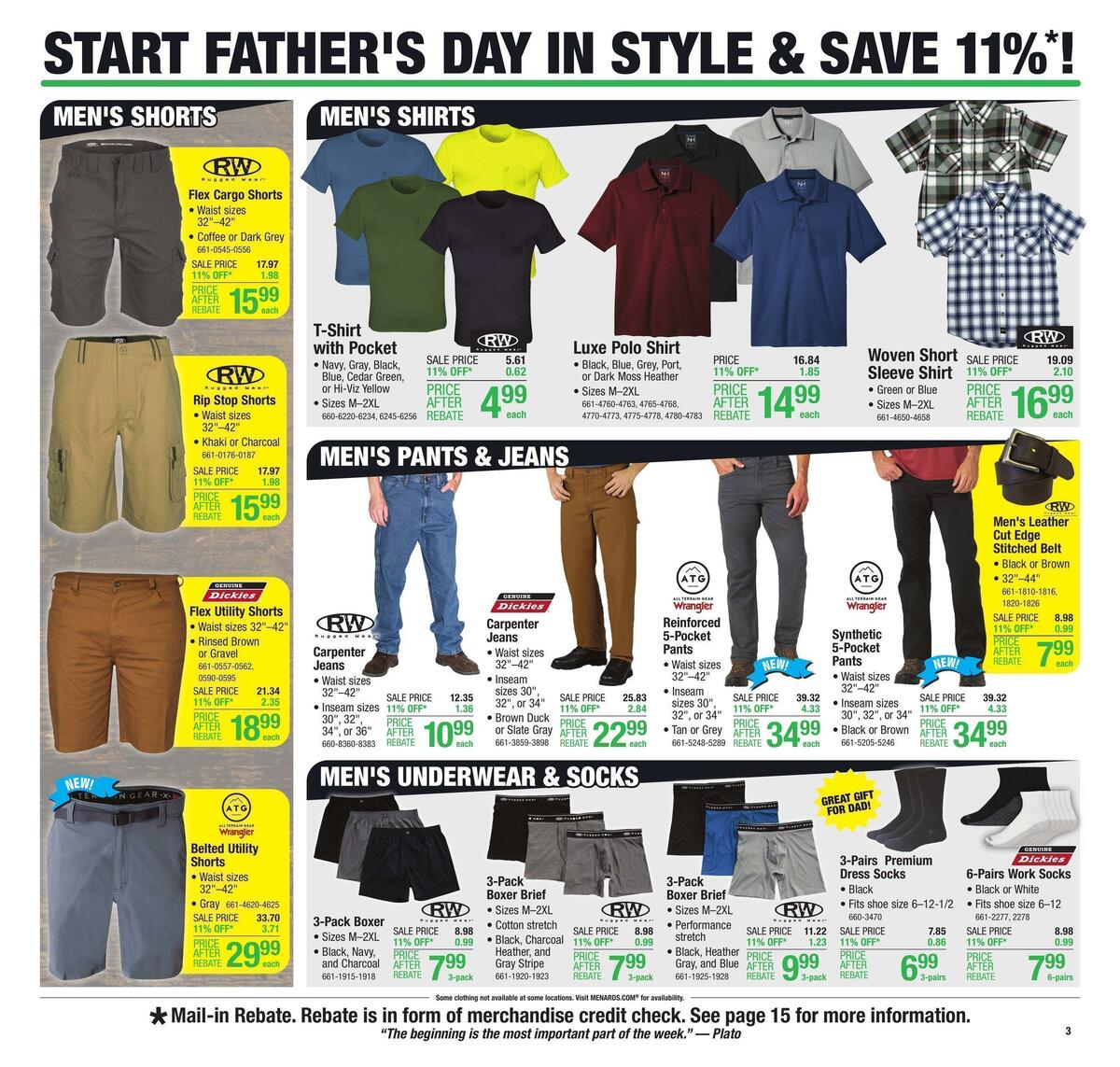 Menards Weekly Ad from June 8