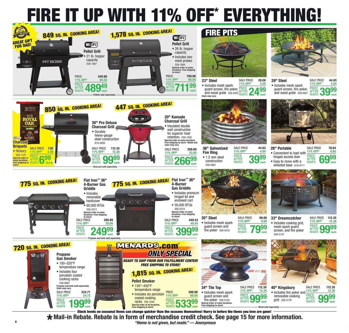 Menards Weekly Ad from June 8
