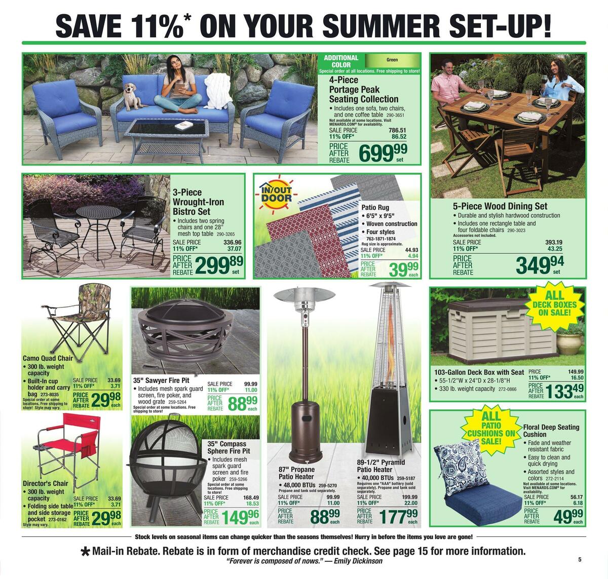 Menards Weekly Ad from June 8