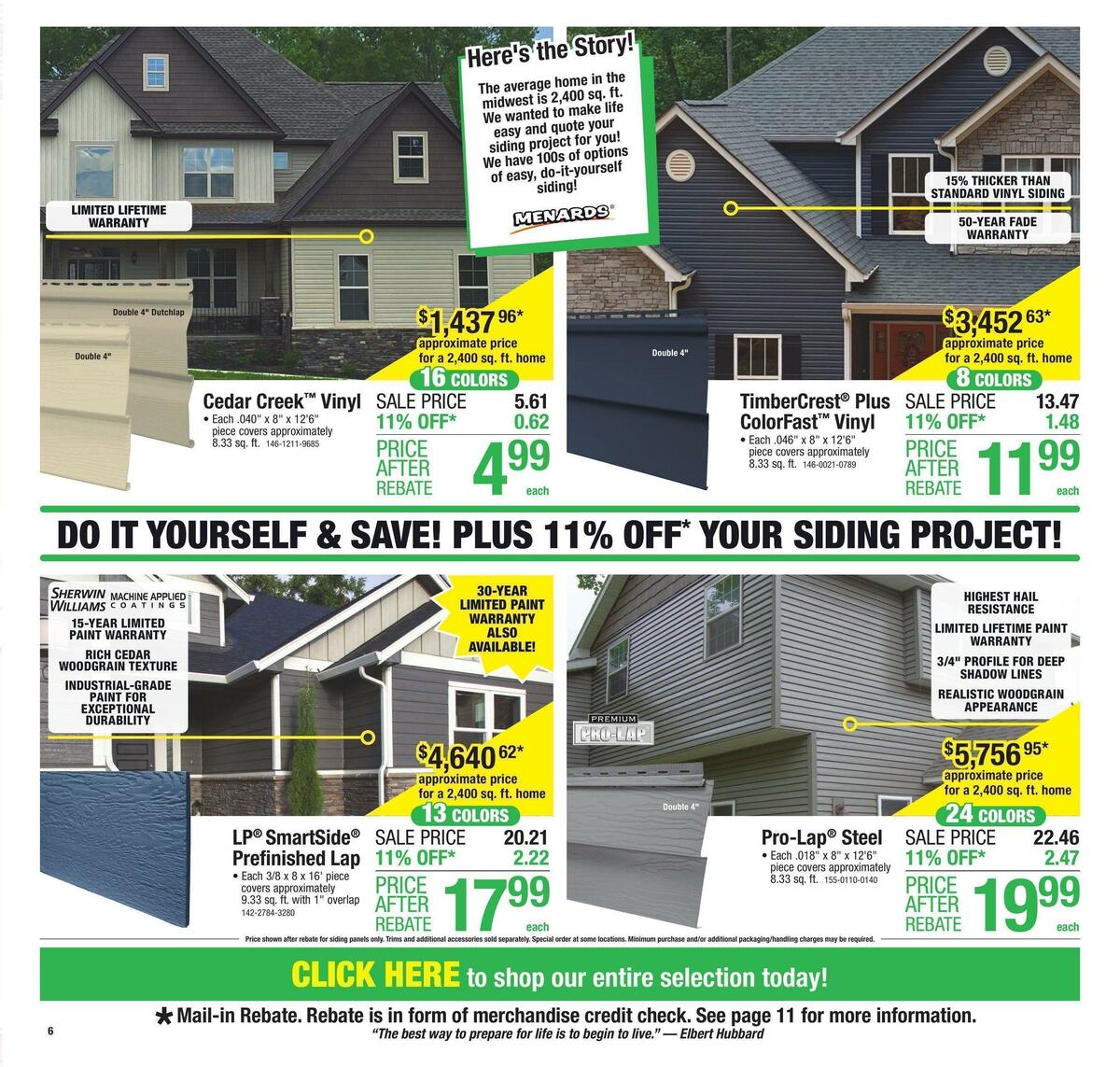 Menards Weekly Ad from June 15