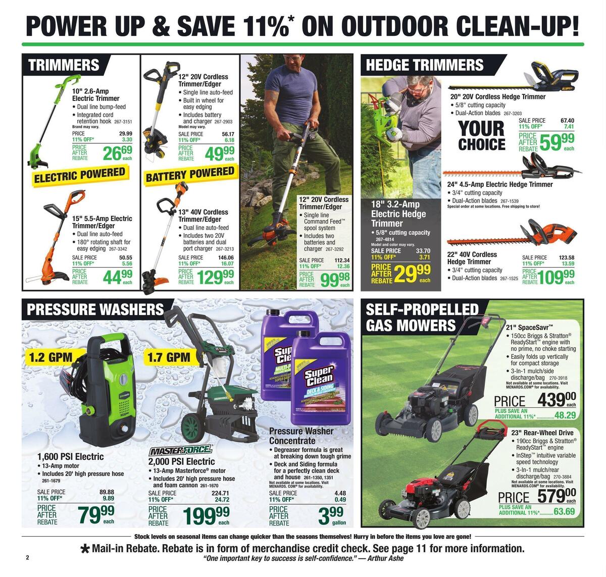 Menards Weekly Ad from June 15