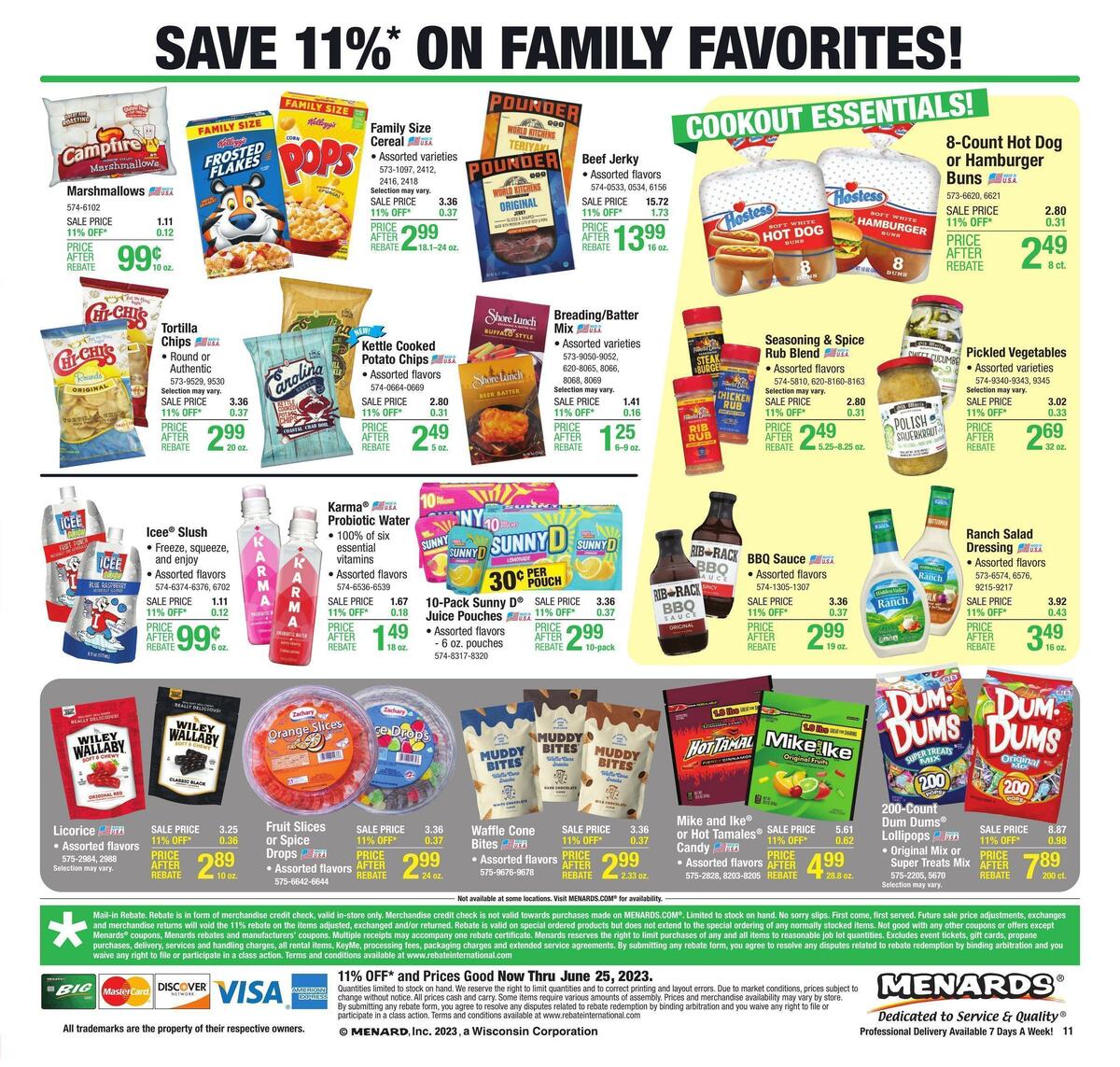 Menards Weekly Ad from June 15