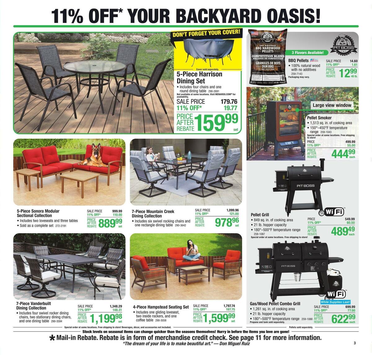 Menards Weekly Ad from June 15