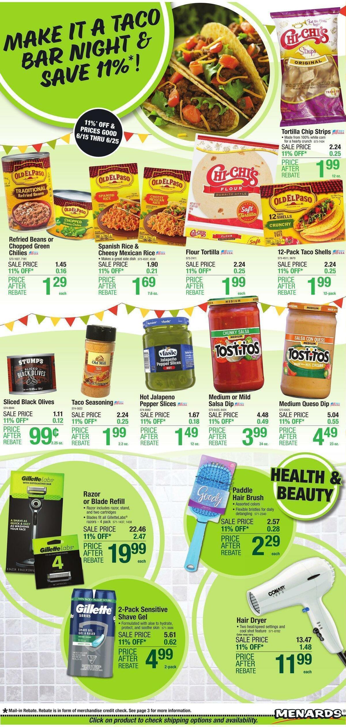Menards Home Essentials Weekly Ad from June 15