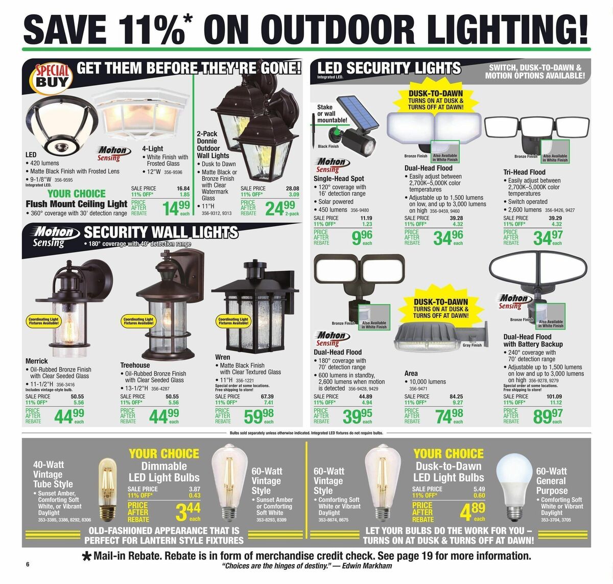 Menards Weekly Ad from June 22