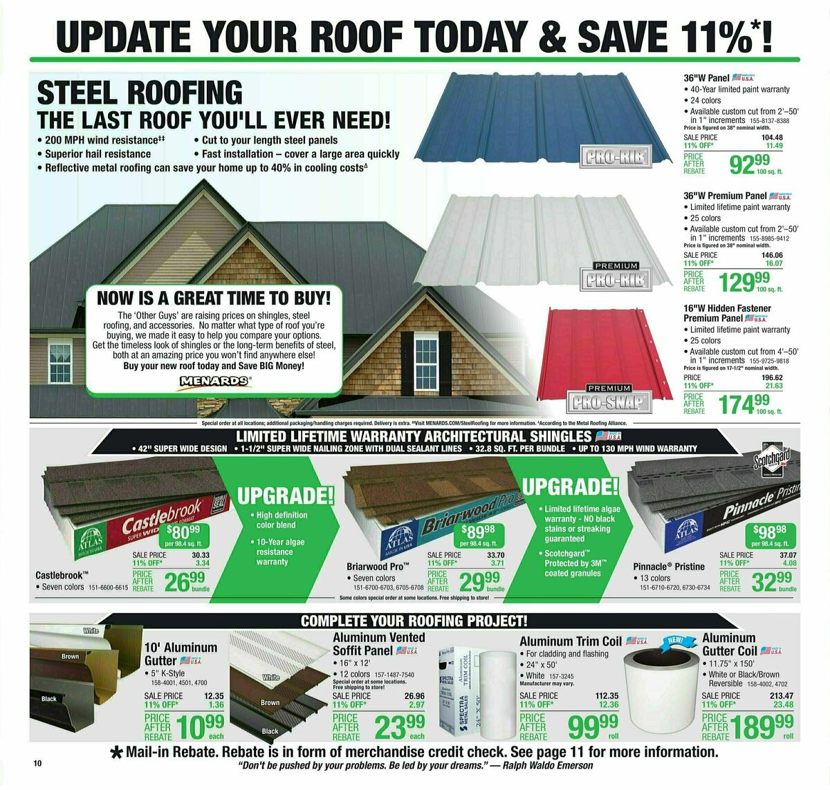 Menards Weekly Ad from June 29