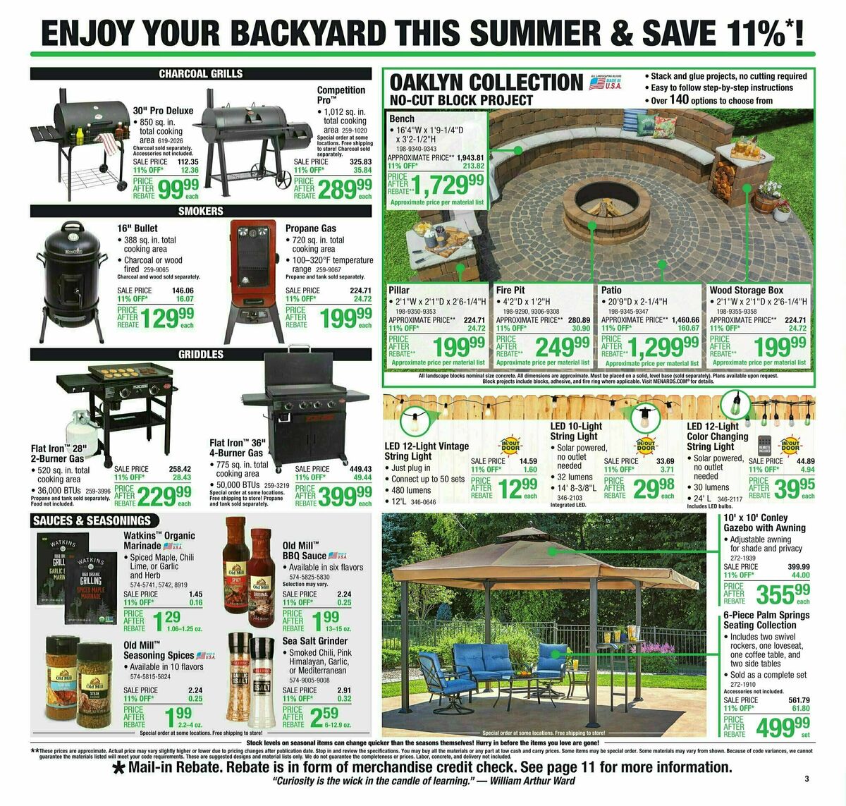 Menards Weekly Ad from June 29