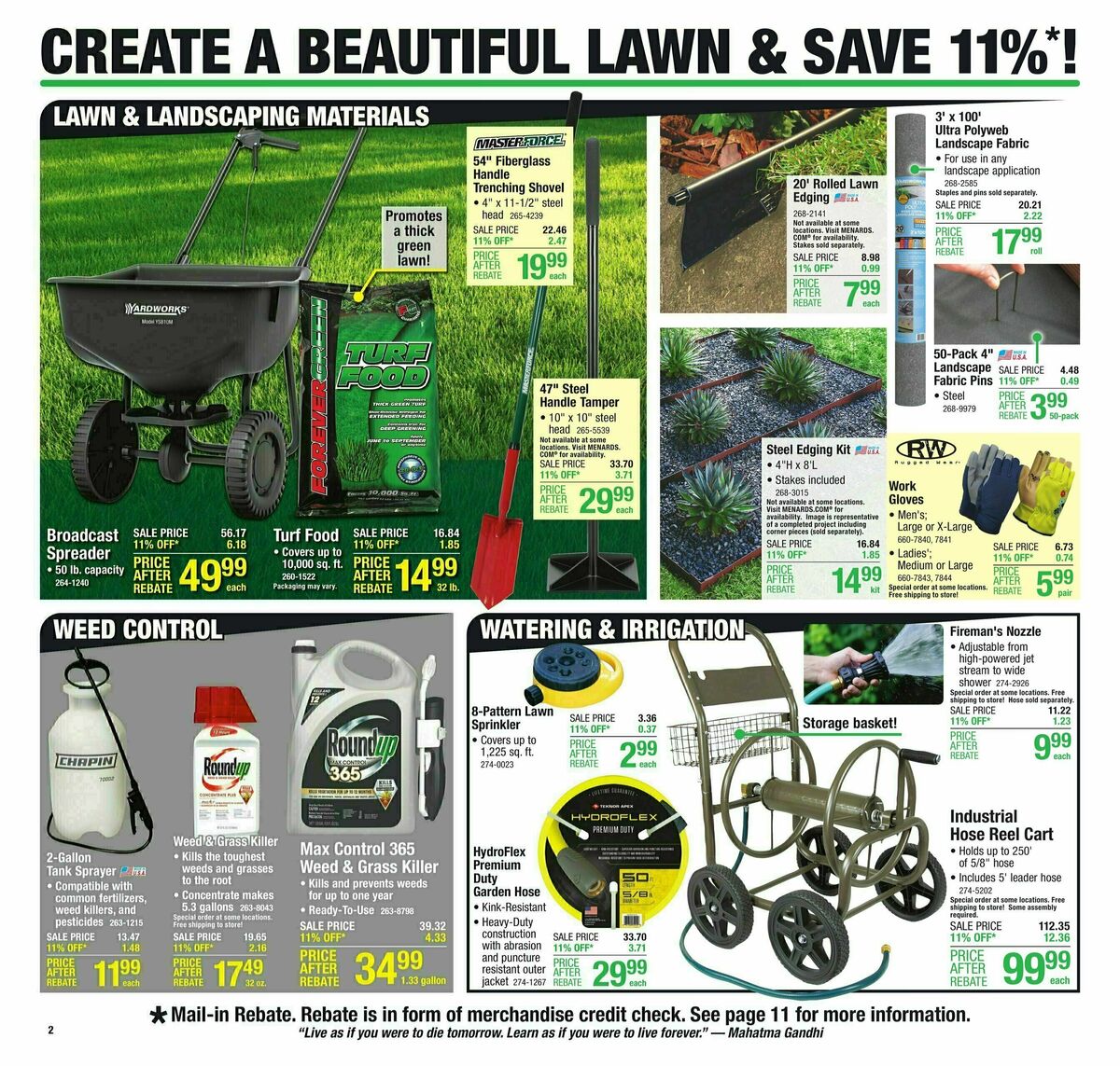 Menards Weekly Ad from July 6