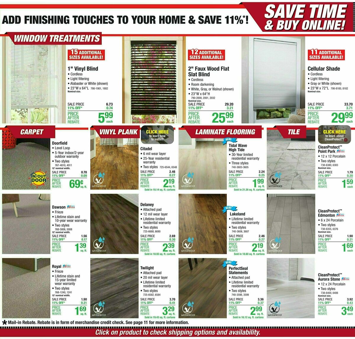 Menards Weekly Ad from July 6