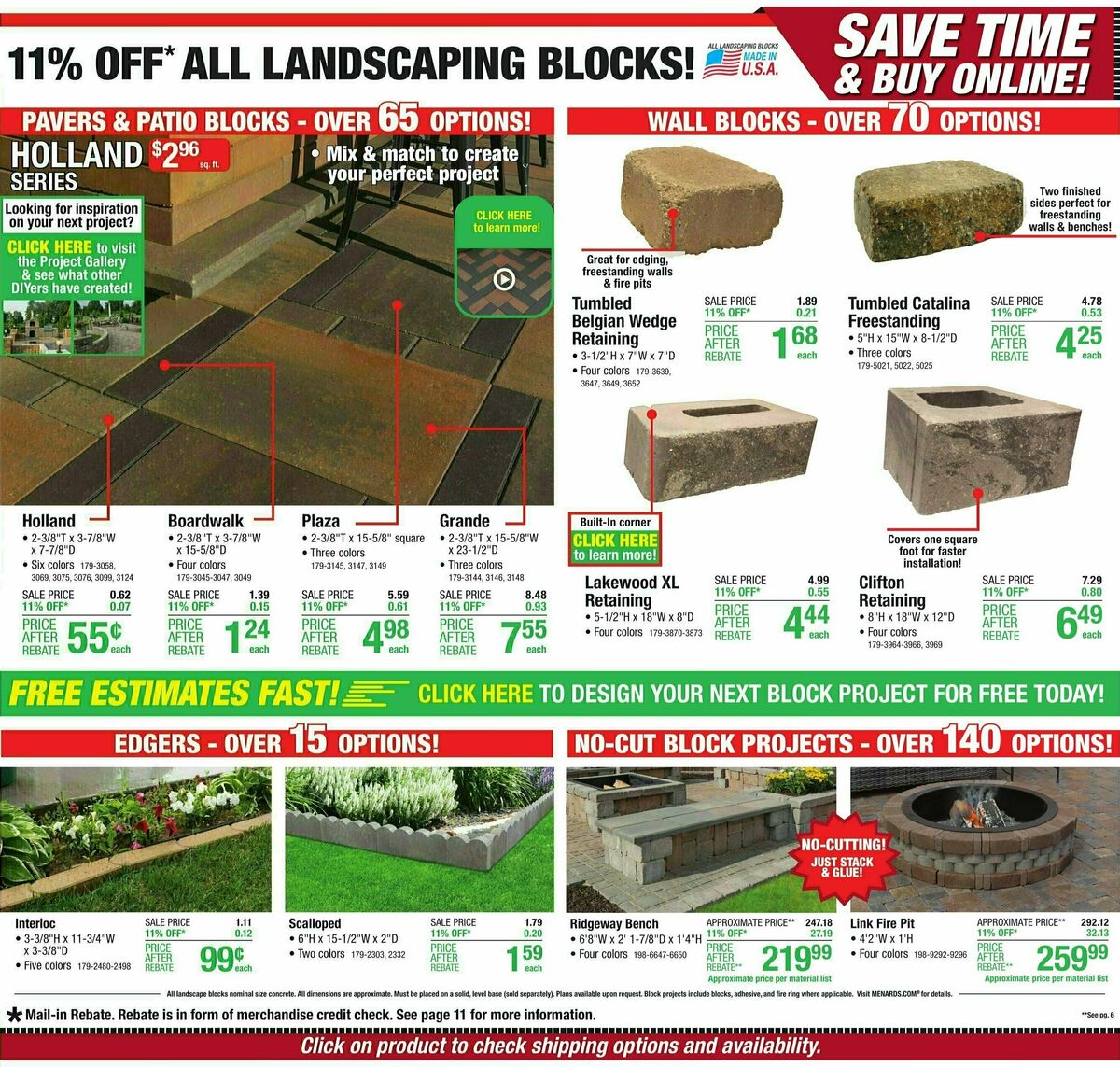Menards Weekly Ad from July 6
