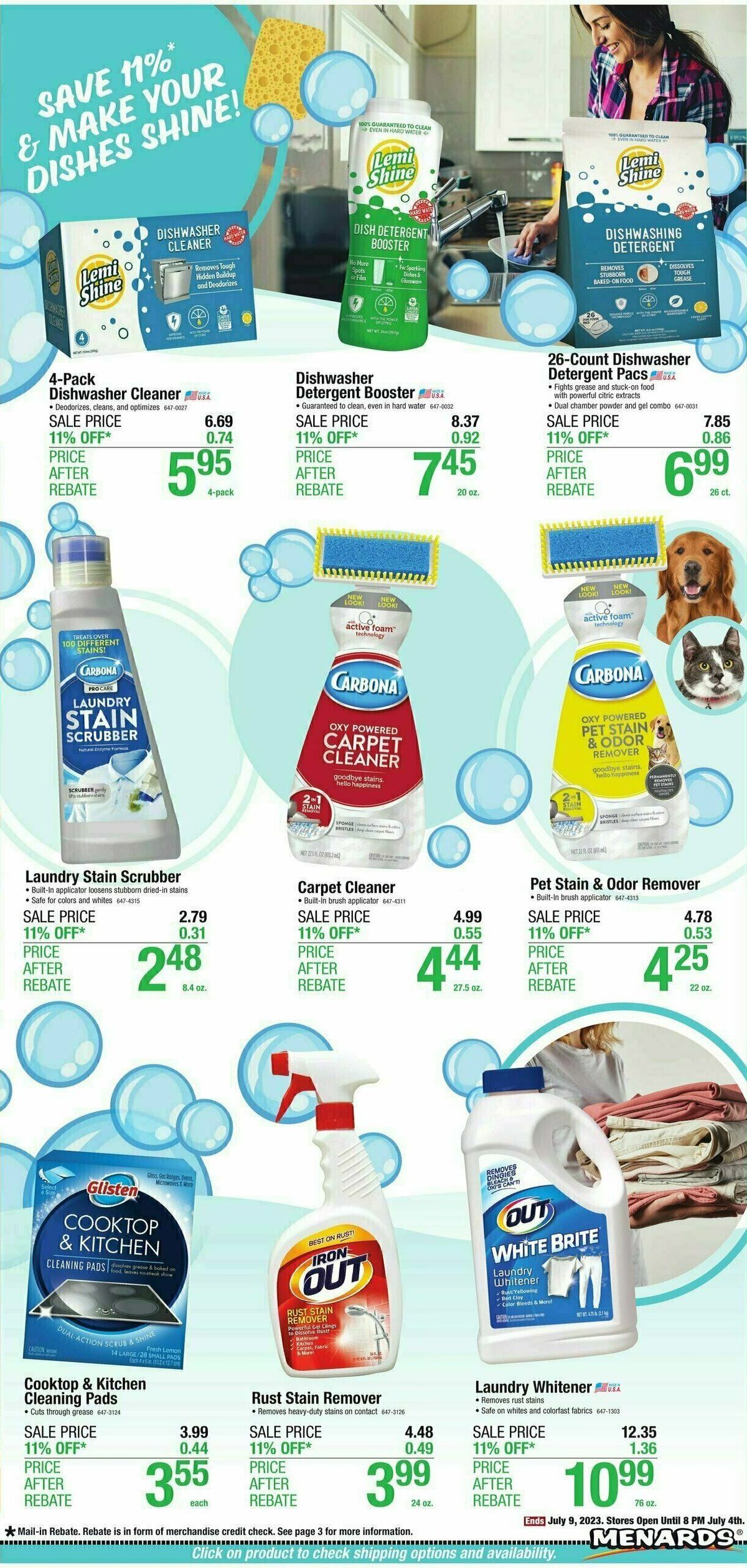 Menards Home Essentials Weekly Ad from June 28