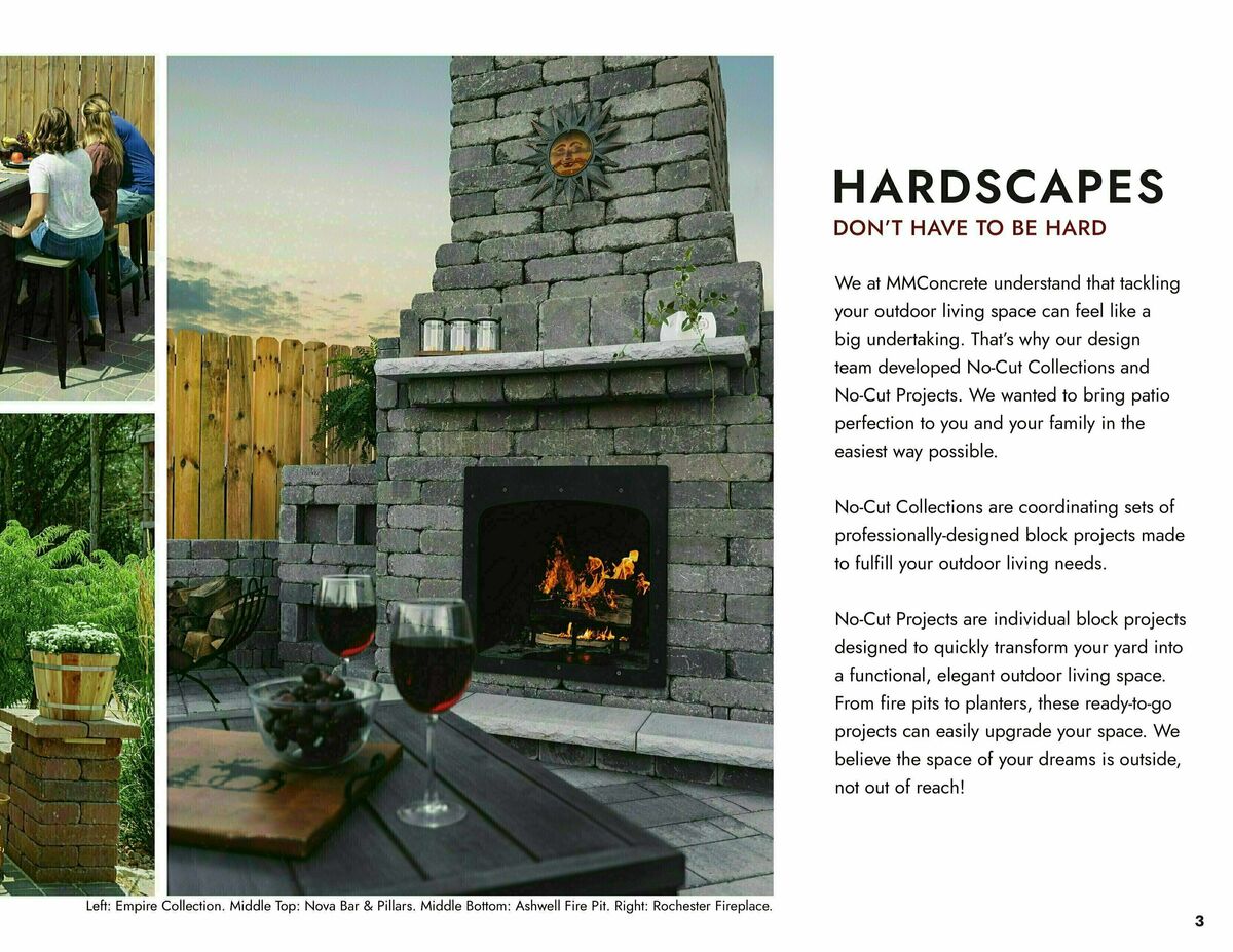 Menards Easy No Cut Block Projects Weekly Ad from March 9