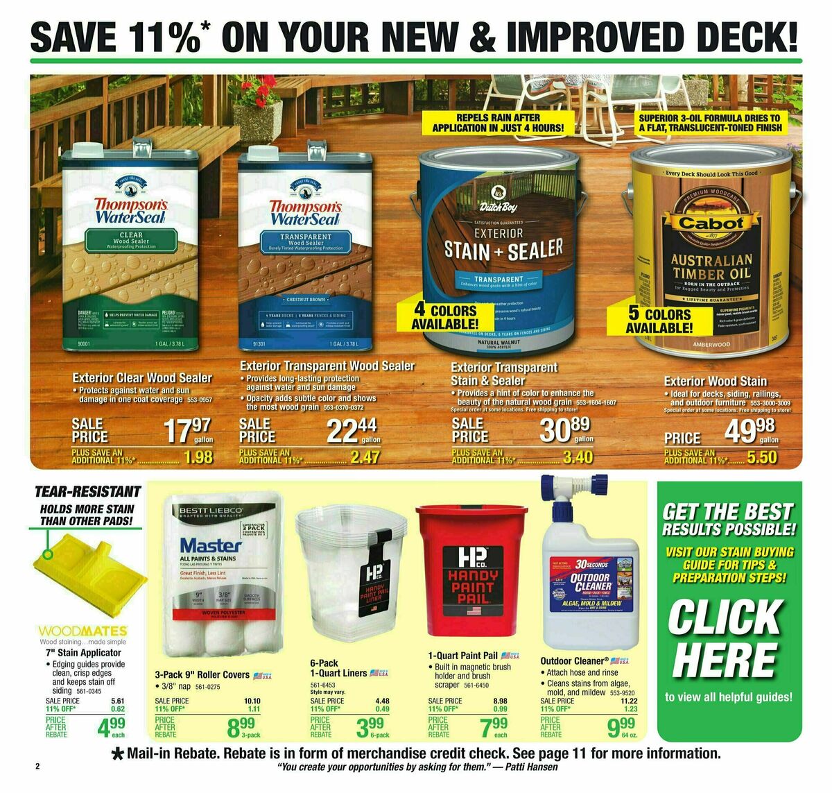 Menards Weekly Ad from July 12